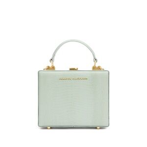 Brandon Blackwood Green Embossed Leather Trunk
